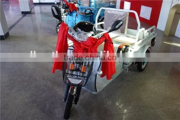 650W Taxi Electric Tricycle Passenger With Cabin photo-4