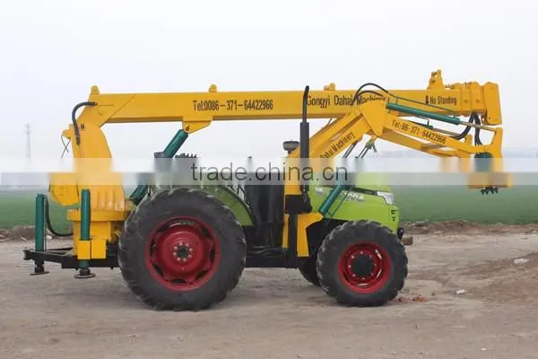 Electric Power Engineering Use Digging Machine for Pole photo-5