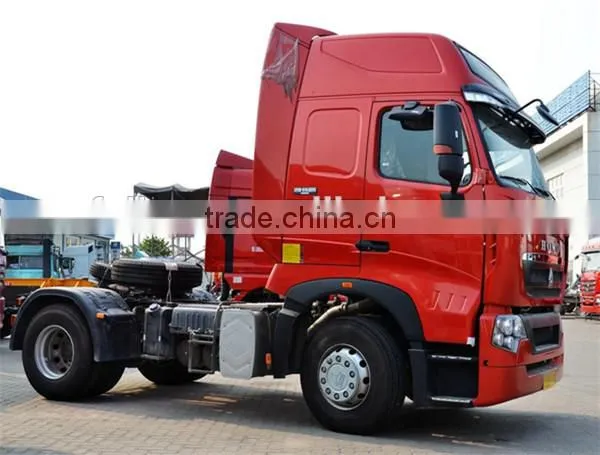 International Low Price HOWO T7H 4X2 400HP Euro4 AMT Tractor Head Truck for Sale photo-3