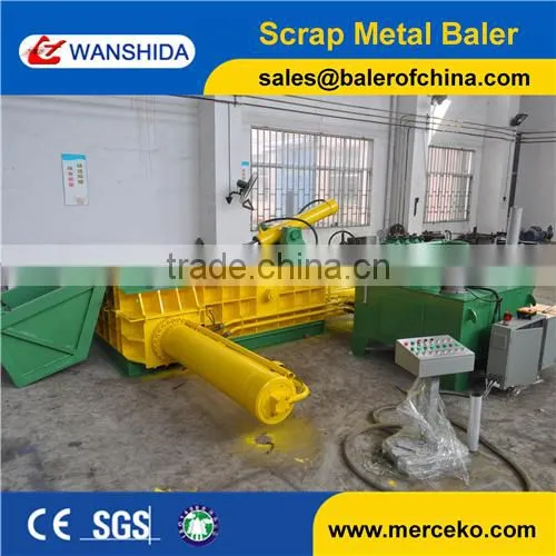 Non Ferrous Hydraulic Scrap Metal Compactor With Hopper photo-2