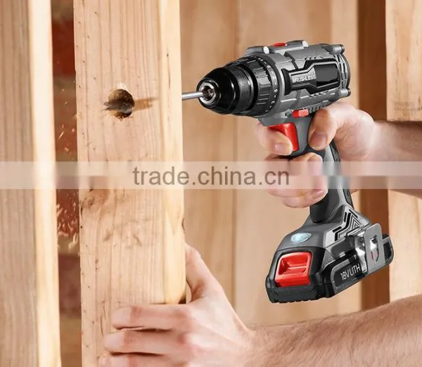 18V Brushless Motor Lithium Cordless Drill photo-4
