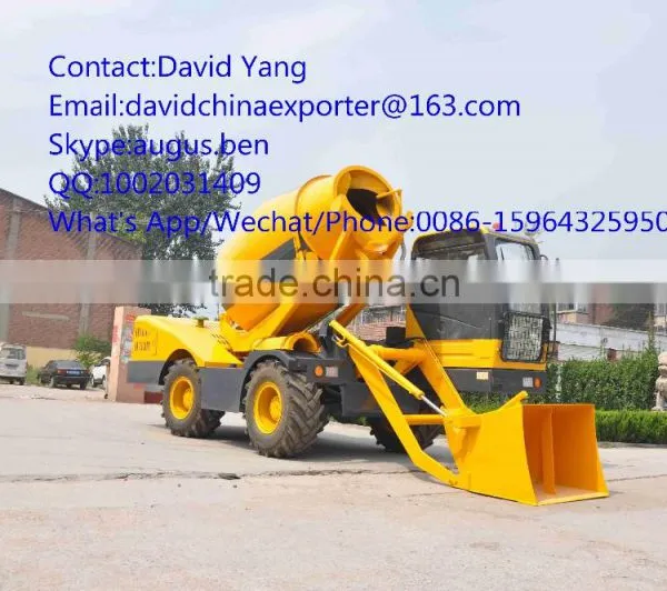 Hongyuan Brand Good Quality Self Loading Concrete Mixer photo-4