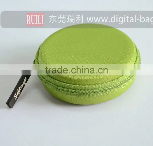 Factory Best Sell Hard Shell Zippered Personalized Eva Earphone Case photo-2