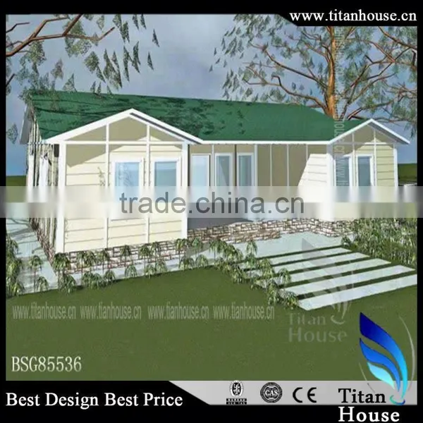 China Luxury Prefabricated Modern House With Light Steel Structure for Sale photo-2