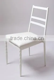 Wholesale Quality Antique Metal Square Back Dining Chair QL-T855 photo-3