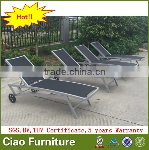 Stylish Beach Side Lounge Furniture Outdoor Chaise Lounge Chair photo-2