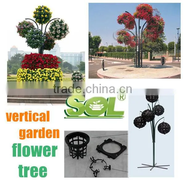 Flower Ball Planter Hanging Basket Plastic Ball Planter photo-6