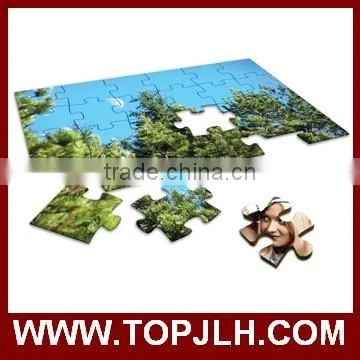 2017 China Suppliers DIY Sublimation Photo Printable Blank MDF Heart Shape Puzzle for 23pcs photo-3