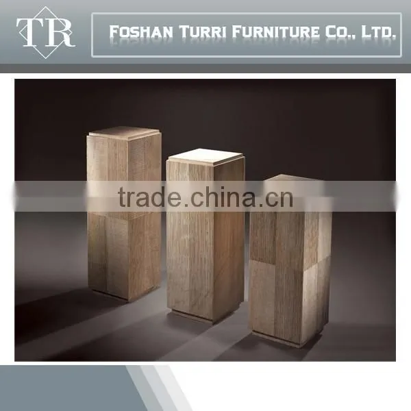 Hot Sale Modern White Travertine Marble Stone Garden Pergola photo-5