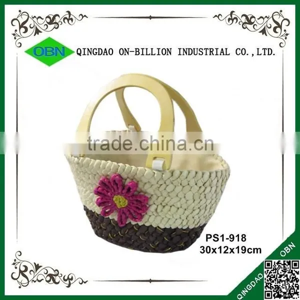 Mini Innovative Summer Woven Straw Bag Beach Natural photo-2