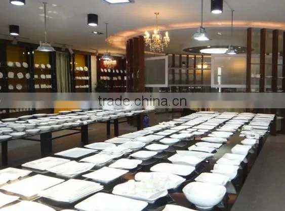 Porcelain Banquet Plate,porcelain Plates,daily Use White Porcelain Dinner Plates for Hotel photo-3
