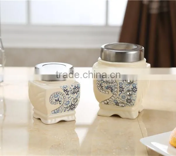 Ceramic Kitchen Canister Set photo-4
