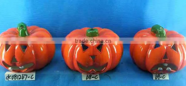Ceramic Halloween Pumpkin photo-2