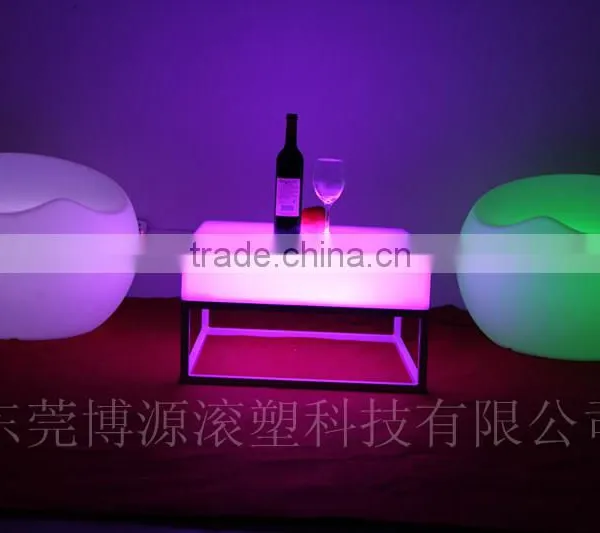 Modish Illuminated Decorative LED Casual Sofa for Tea House and Coffee Shop photo-3