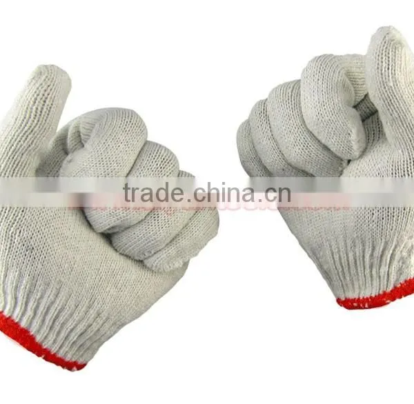 Cotton Safety Gloves Working Gloves Safety Gloves Work Gloves Knitted Gloves, Industrial Gloves, Garden Gloves photo-6