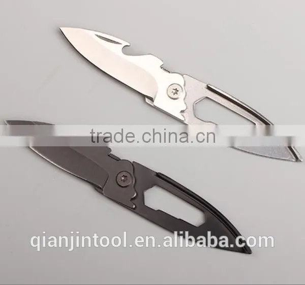 QJT-K02 Hot Sale Keychain Design Camping Knife Multi Function Outdoor Knife photo-3
