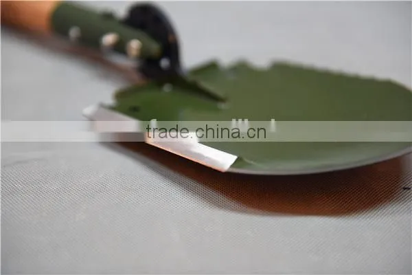 18 in 1 Multifunction Survival Shovel for Camping Chinese Military Spade photo-2