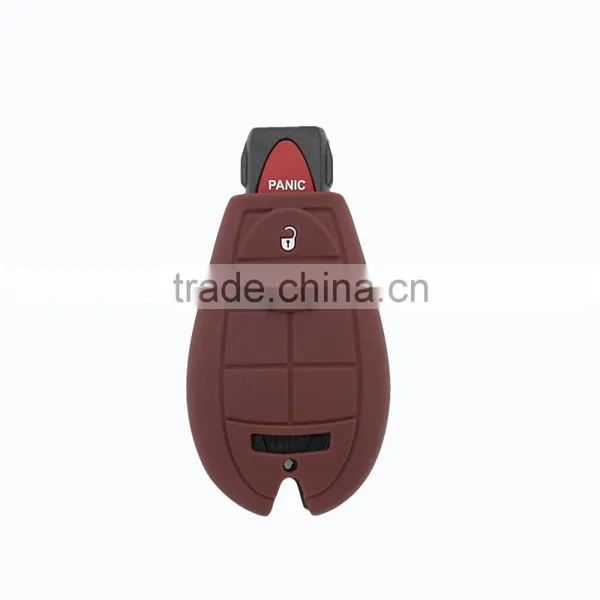 Promotional Smart Folding Silicone Car Key Remote Covers for Jeep Car Keys photo-5