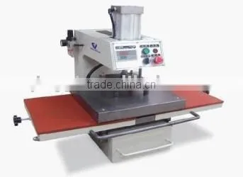 PNEUMATIC DOUBLE STATIONS HEAT TRANSFER MACHINE
