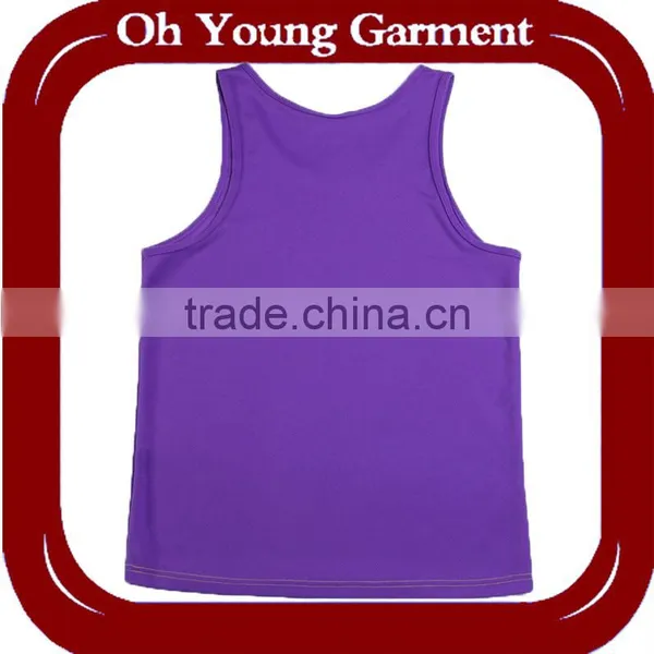 Custom High Quality Man Gymshark Tang Top Wholesale