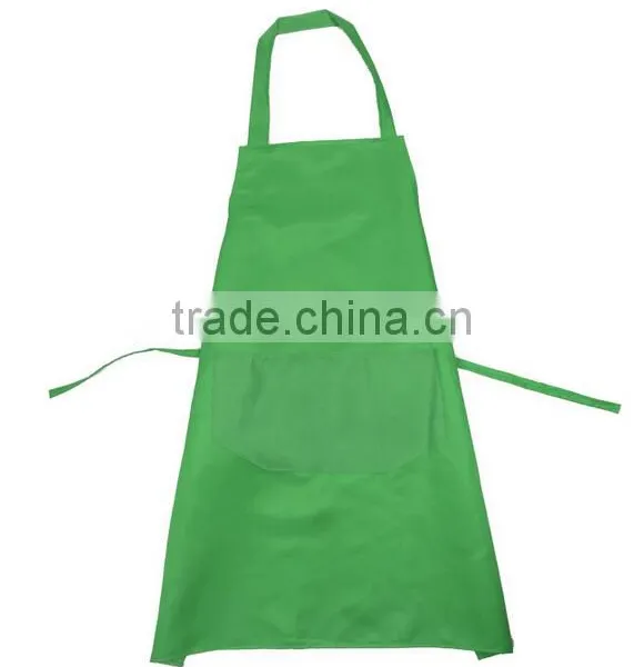 OEM Printed Logo Polyester Kitchen Bib Aprons Womens photo-3