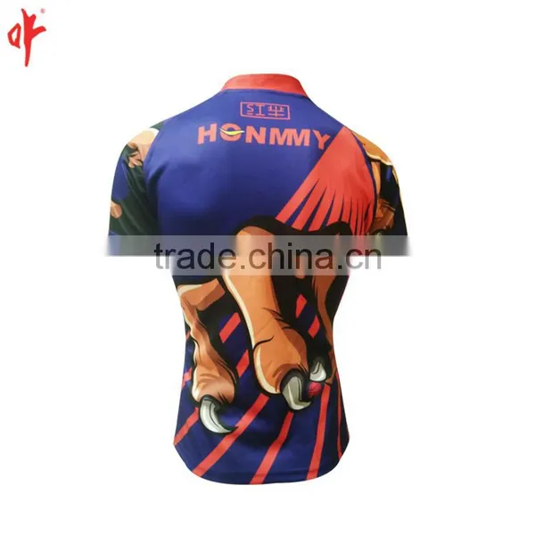 High Quality Wholesale Custom Sublimated Rugby Jersey photo-2