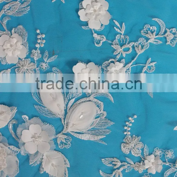 High Quality Long Duration Time Tulle Lace Fabric African photo-6