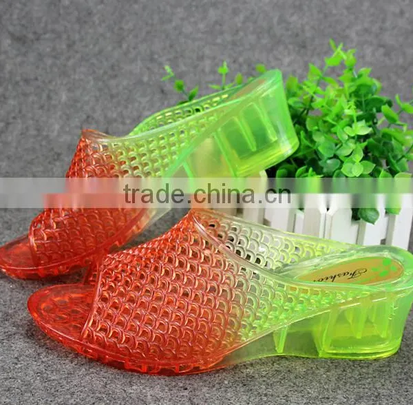 GZY Slippers Wedges Durable Slipper Indoor Model Breathable Warehouse Hot Selling Stock Female Shoes 2017 photo-6