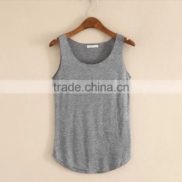 Sexy Promotional Back X-croseed Ladies Vest photo-5