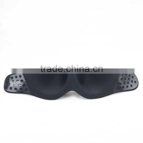 Black & Nude Plain Lightweight Underwired Push up Polyolefin Gel Invisible Wing Bra photo-3