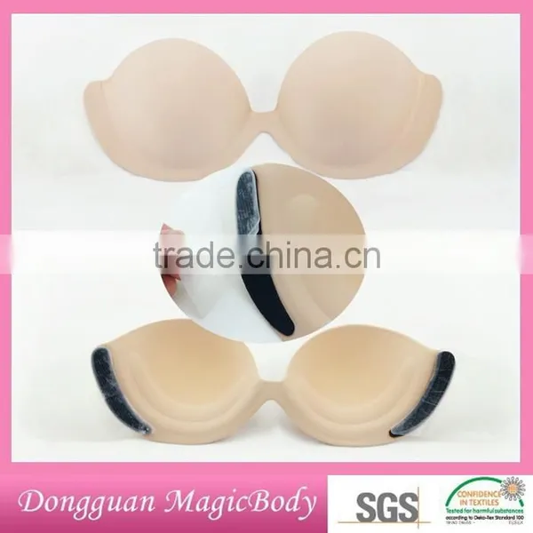 SGS Oeko-Tex Standard 100 Approved Front Closure Silicone Bra photo-3