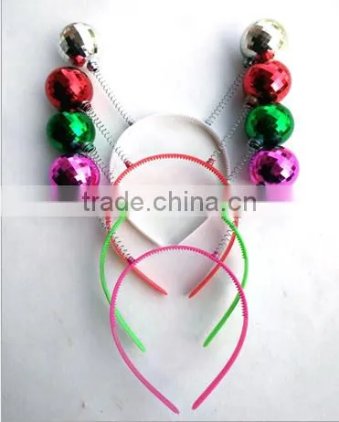 Cartoon Soft Plush Ghost Hairband Cheap Ghost Design Soft Plush Hair Jewelry for 2016 Christmas Promotion Gifts photo-3