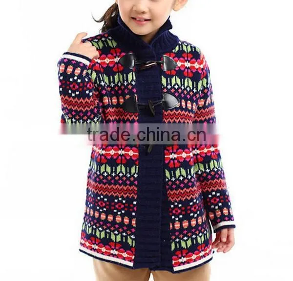 Latest Color Combination Open Chest Sweater For Kids photo-2