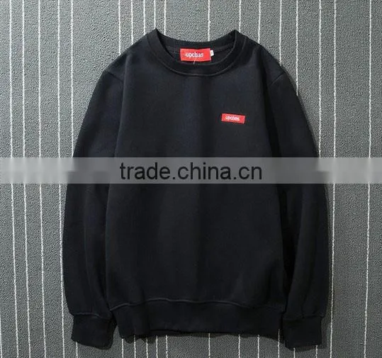 China Professional Factory Wholesale Good Quality Cheap Custom Round Neck Sweatshirt for Mens photo-3