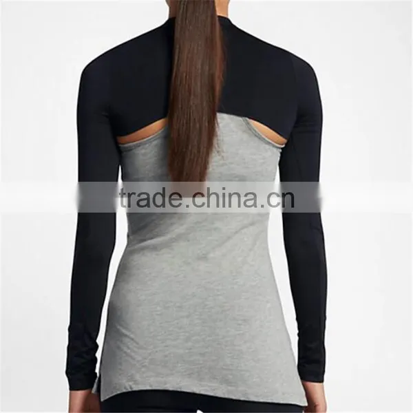 Women Fashion Style Shirts Hot Sale Long Sleeve Sport T-shirt photo-3