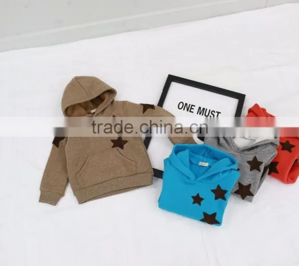 Children Girl and Boy Star Hoodies Coat Korean Girl Winter Coat photo-5