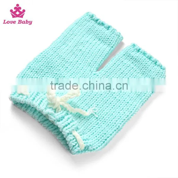 Handmade Knitted Crochet Sets Infant Newborn Baby Photo Props LBP20160218-30 photo-4