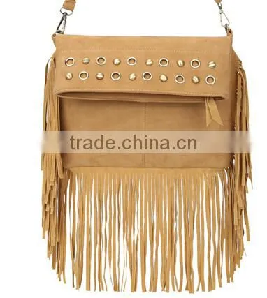 DY0033Z Europea Fashion Ladies Fringe Shoulder Bag Tassels Bag photo-3