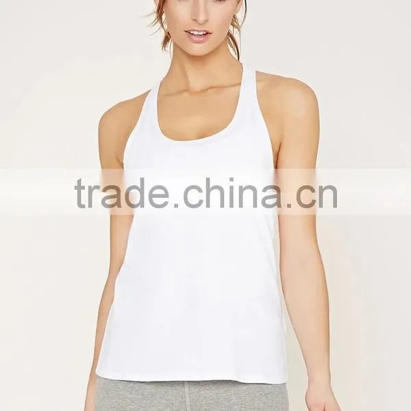 Breathable Polyester Spandex Yoga Wear Fitness Wear Fitness Tank Top photo-6