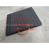 HDPE Round Outrigger Pad OD1200X(80-200)MM ,Crane Slip Pad ,Outrigger Slip Mat photo-3