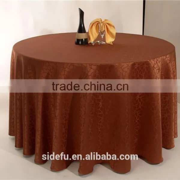 Manufacturer Wholesale Round Hotel Banquet Table Cloth photo-3