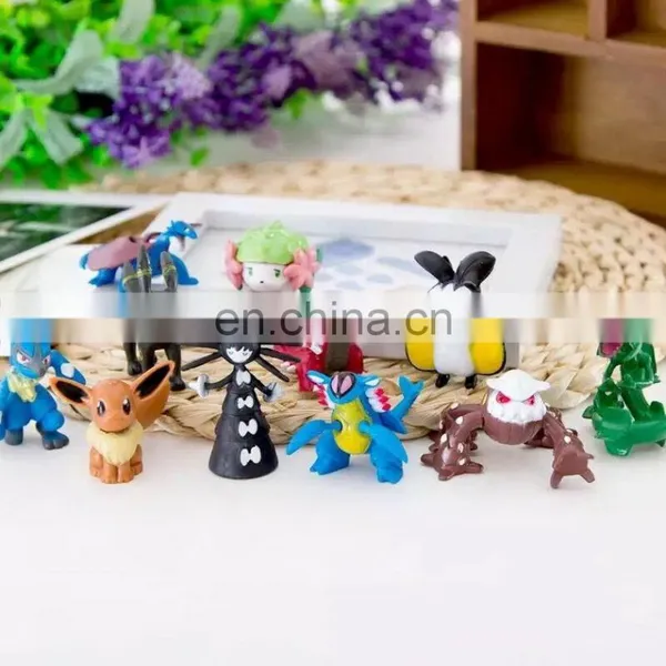 Wholesale Factory Custom Made Lovely Pokemon Series PVC Pikachu Toys