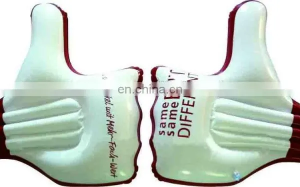New Eco-friendly PVC AZO Free Inflatable Cheer Hands photo-6