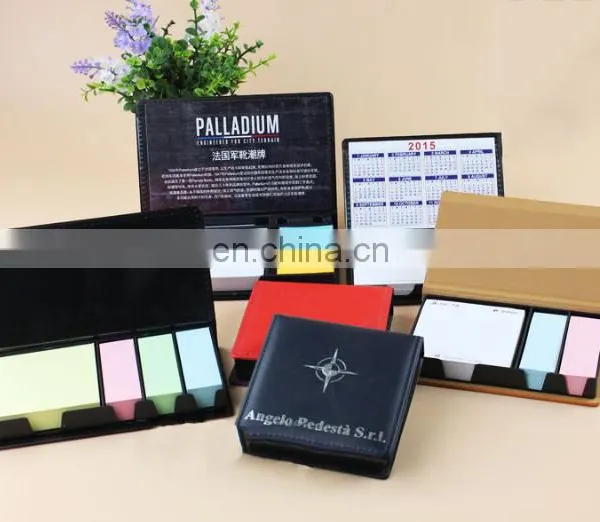 PU Cover Sticky Note Memo Pad photo-6