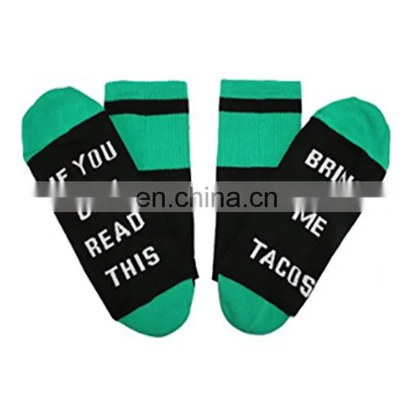 Wholesale Sport Running Fashion Jacquard Cotton Socks photo-5