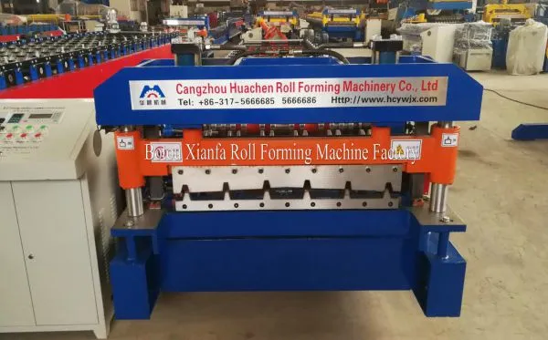 High Quality Roof Tile Roll Forming Machine photo-3