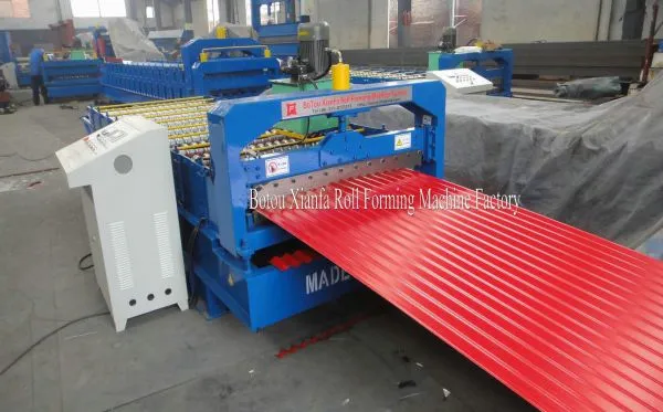 Corrugated Steel Panel Roll Forming Machine photo-2