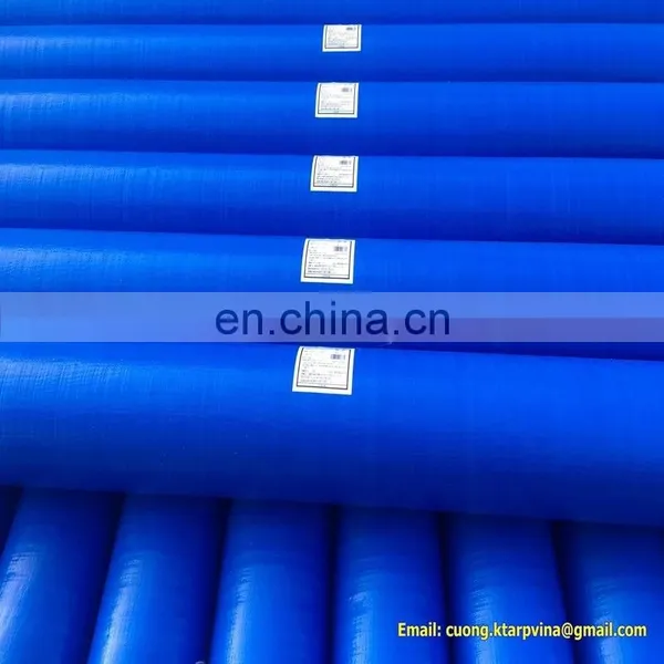 BLUE ROLL-UP TARPAULIN / WATERPROOF, ROTPROOF photo-2