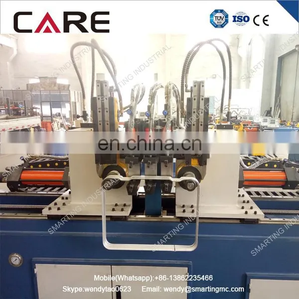 Double Side Aluminum Profile Bending Machine for Tooling Box Frame and Aluminum Trolley Luggage Frame photo-2