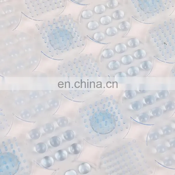 Customized Cheap Best Selling Soft Comfortable PVC Plastic Antislip Non Clear Material Child Bath Tub Mat Spa Set for Kids photo-3